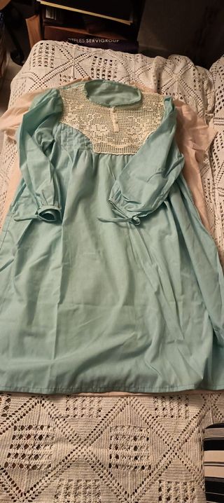 Lote 3 Camisones Vintage - Rosa y Azul y otros 