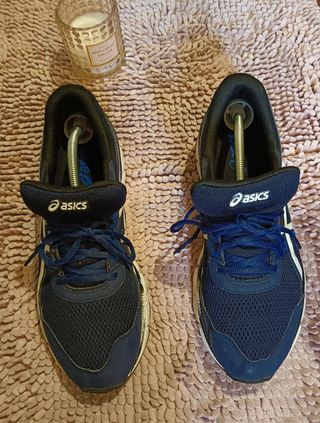 Zapatillas Asics Deporte - Azul y Blanco