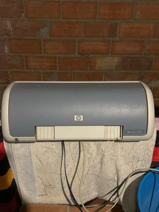Impresora HP Deskjet 3125 - Gris/Blanca