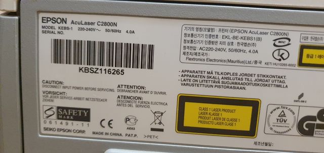 Impresora Epson AcuLaser C2800N