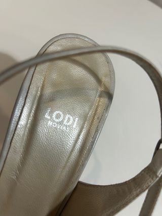 Zapatos Lodi beige fiesta novia