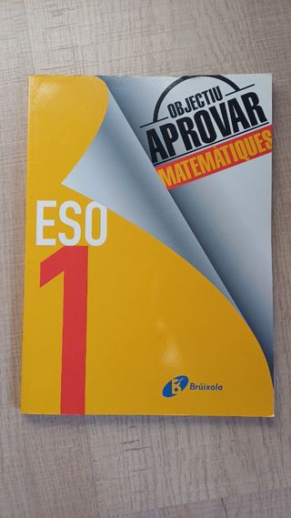 Objectiu aprovar Matemàtiques 1 ESO: Edició 2017