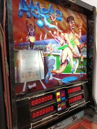Pinball Atleta Inder - Máquina recreativa