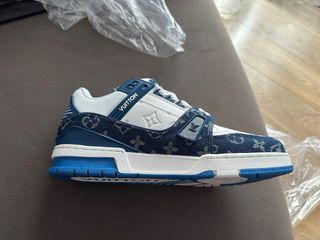 Zapatillas Louis Vuitton Trainer Azul
