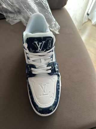 Zapatillas Louis Vuitton Trainer Azul
