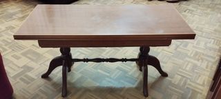Mesa extensible vintage madera