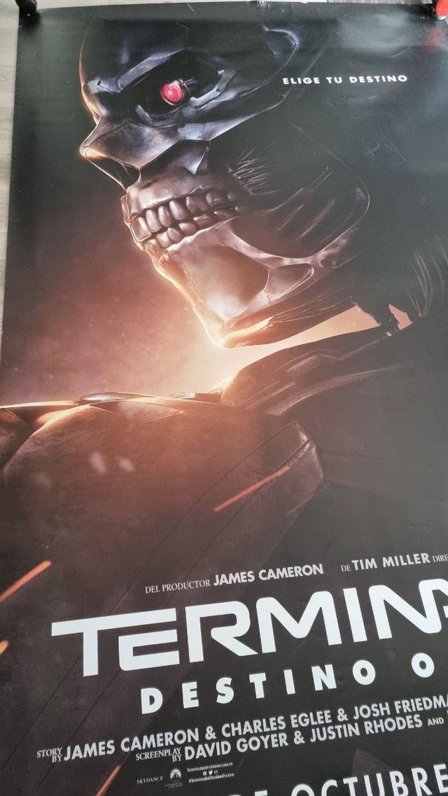 Poster Terminator Destino Oscuro