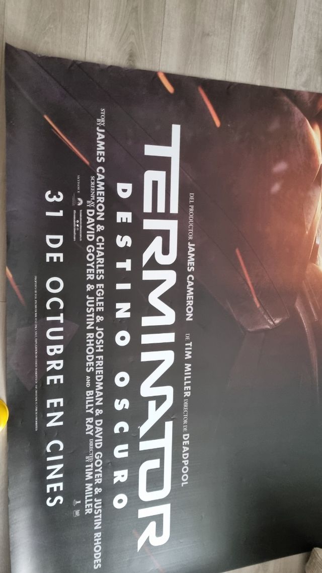 Poster Terminator Destino Oscuro