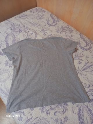 Pijama Primark M - Gris con flores