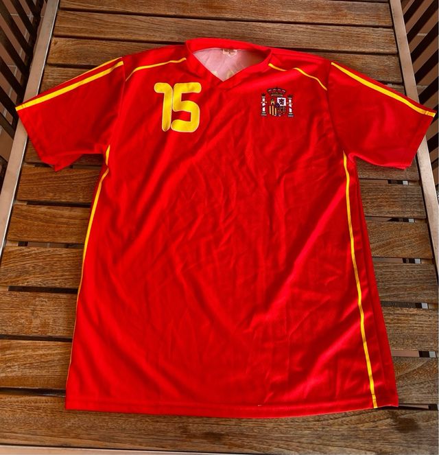 Camiseta fans de la seleccion española futbol