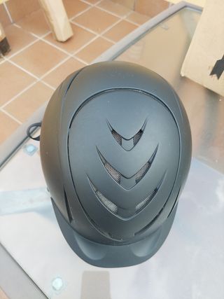 Casco hípica negro