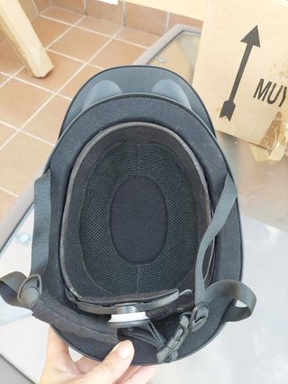Casco hípica negro
