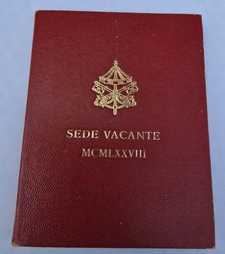 500 Lire Vaticano 1978 Argento KM#140 Sede Vacante