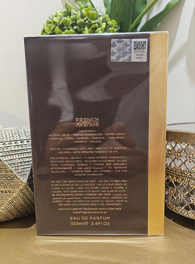 Perfume Liquid Brun French Avenue.