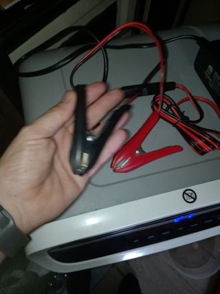 Cargador batería moto 12V