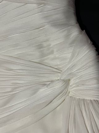 Vestido novia blanco, usado una vez