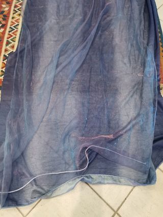 Tendoni doppio velo blu viola