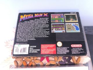 Megaman X Super Nintendo PAL España