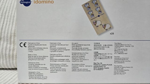 Domino Infantile in Legno Idomino