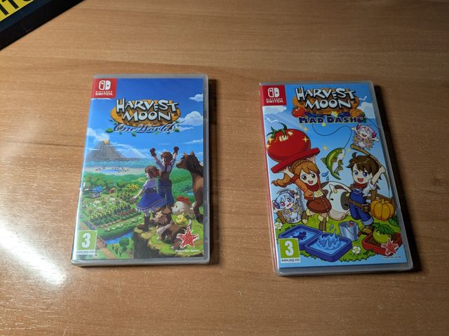Harvest Moon Switch - Mad Dash + One World