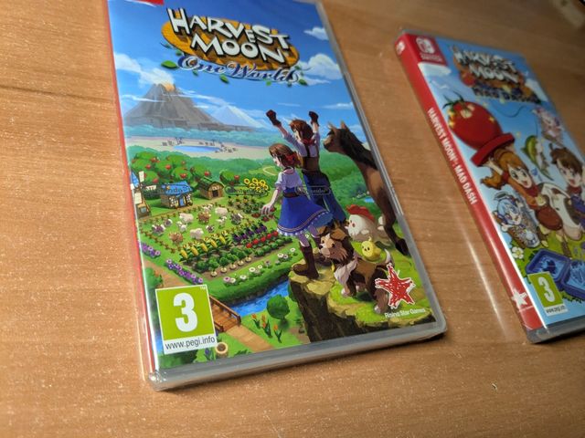 Harvest Moon Switch - Mad Dash + One World