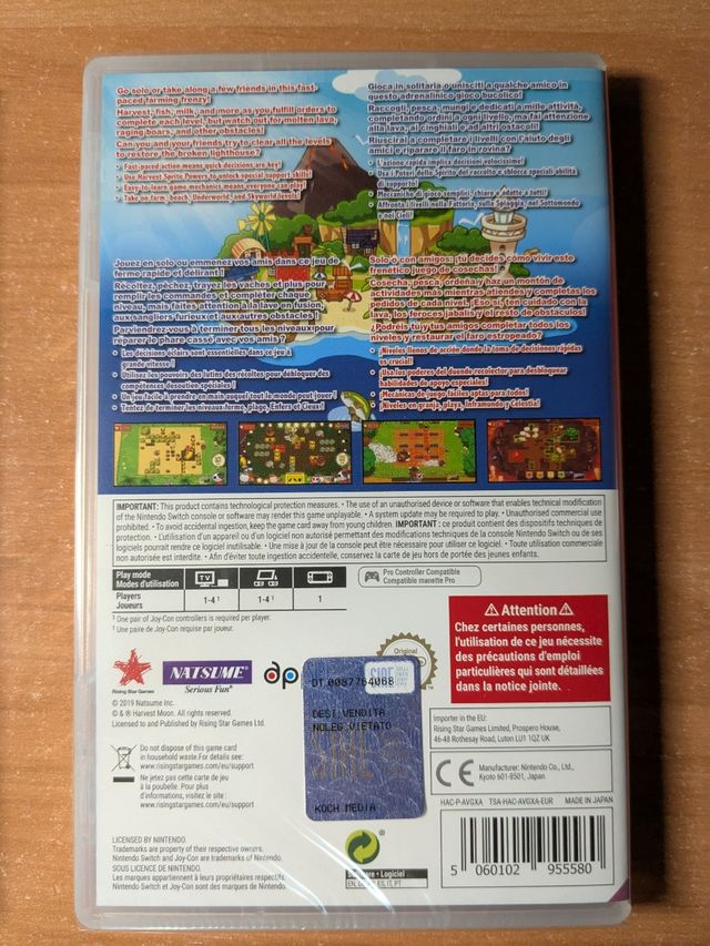 Harvest Moon Switch - Mad Dash + One World