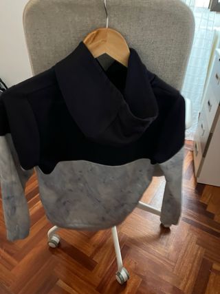 Sudadera Siksilk niño - Azul y Gris