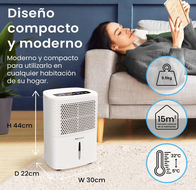 Deshumidificador Pro Breeze - Blanco