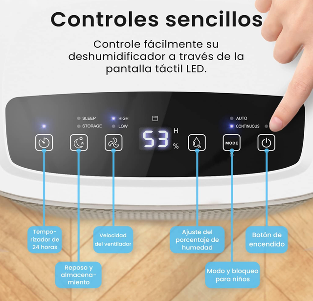 Deshumidificador Pro Breeze - Blanco