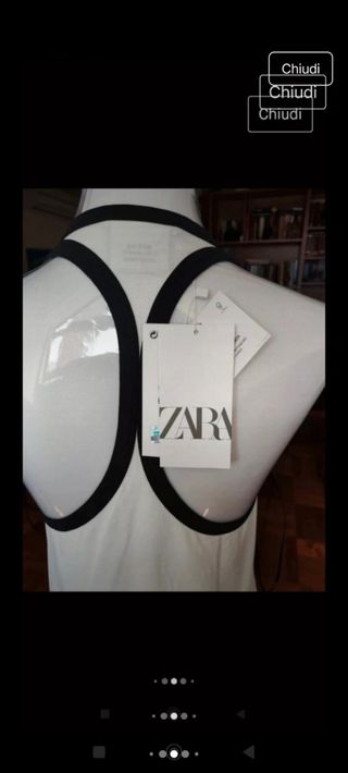 Vestito Zara - Bianco&Nero Tg S