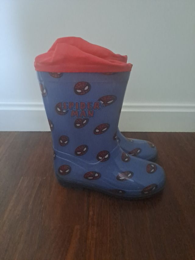Botas Spiderman niño número 31