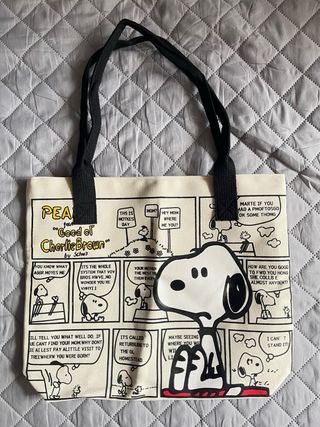 Borsa tela Snoopy Peanuts