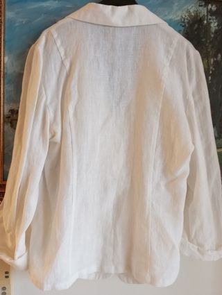 Giacca lino bianca PAQUITO XL