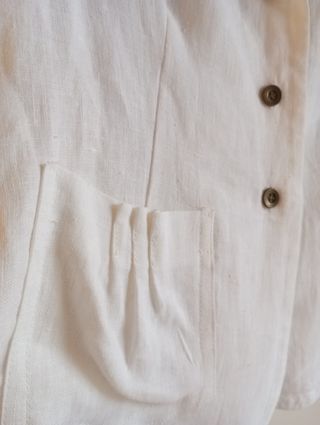 Giacca lino bianca PAQUITO XL
