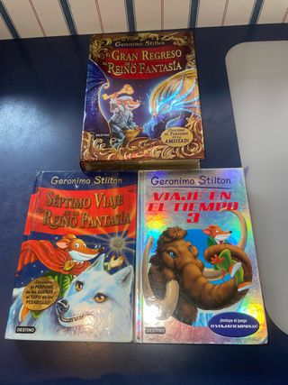 LIBROS GERONIMO STILTON