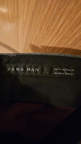 Traje de hombre Zara Man