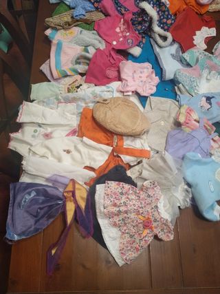 Ropa para muñecos - 45 piezas