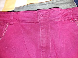 3 Faldas Thierry Armand - burdeos, Verde y azul ma