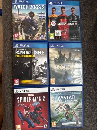 6 Juegos PS4 & PS5 - Variados