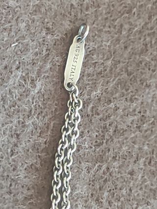 Pulsera Tiffany & Co. plata - Corazón y llave