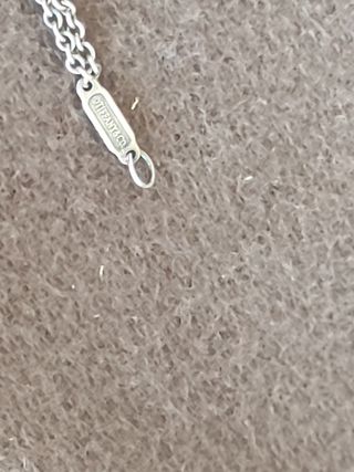 Pulsera Tiffany & Co. plata - Corazón y llave