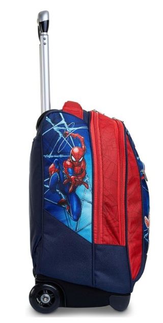 TROLLEY SPIDERMAN ZAINO SCUOLA RAGAZZI BAMBINI