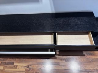 Mueble TV salón - Negro/Marrón