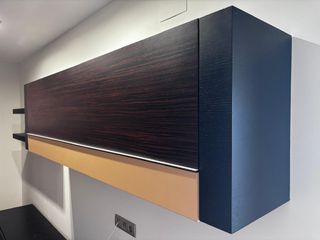 Mueble TV salón - Negro/Marrón