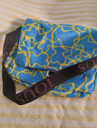 Bolso Tous azul y amarillo