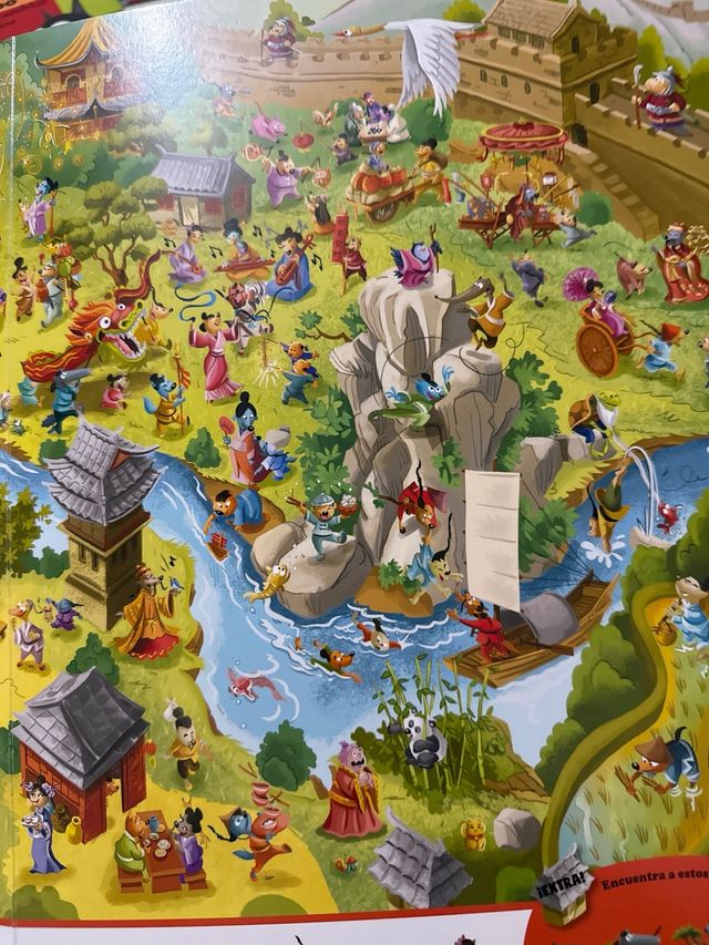 Busca y encuentra de Lobo. A través del tiempo