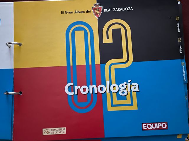Álbum Real Zaragoza coleccionismo
