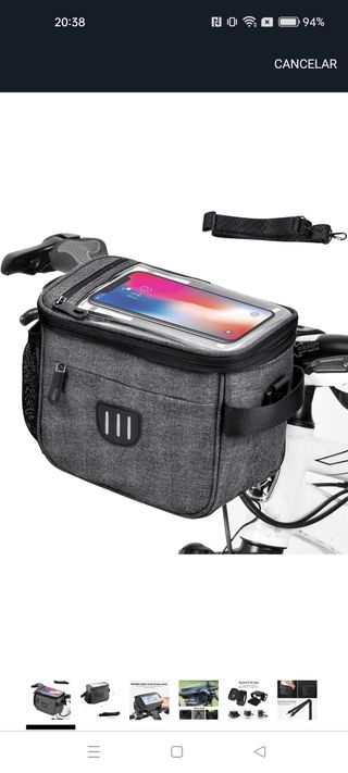 Bolsa bici manillar 5L - Impermeable