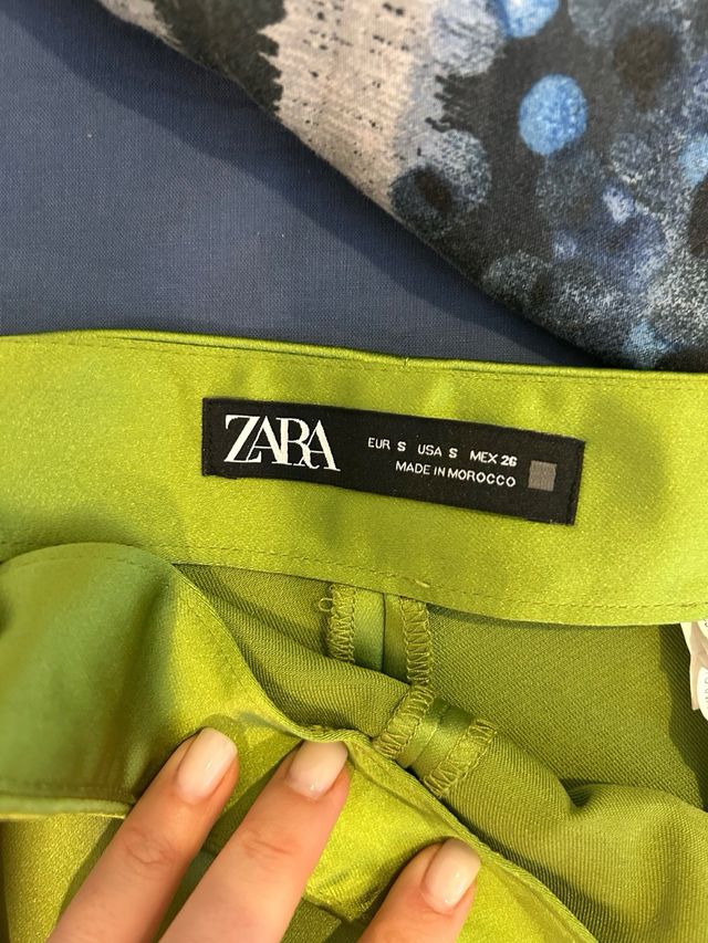 Mini Falda Shorts Zara 