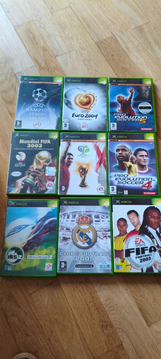 Juegos Xbox Fútbol - 9 Unidades